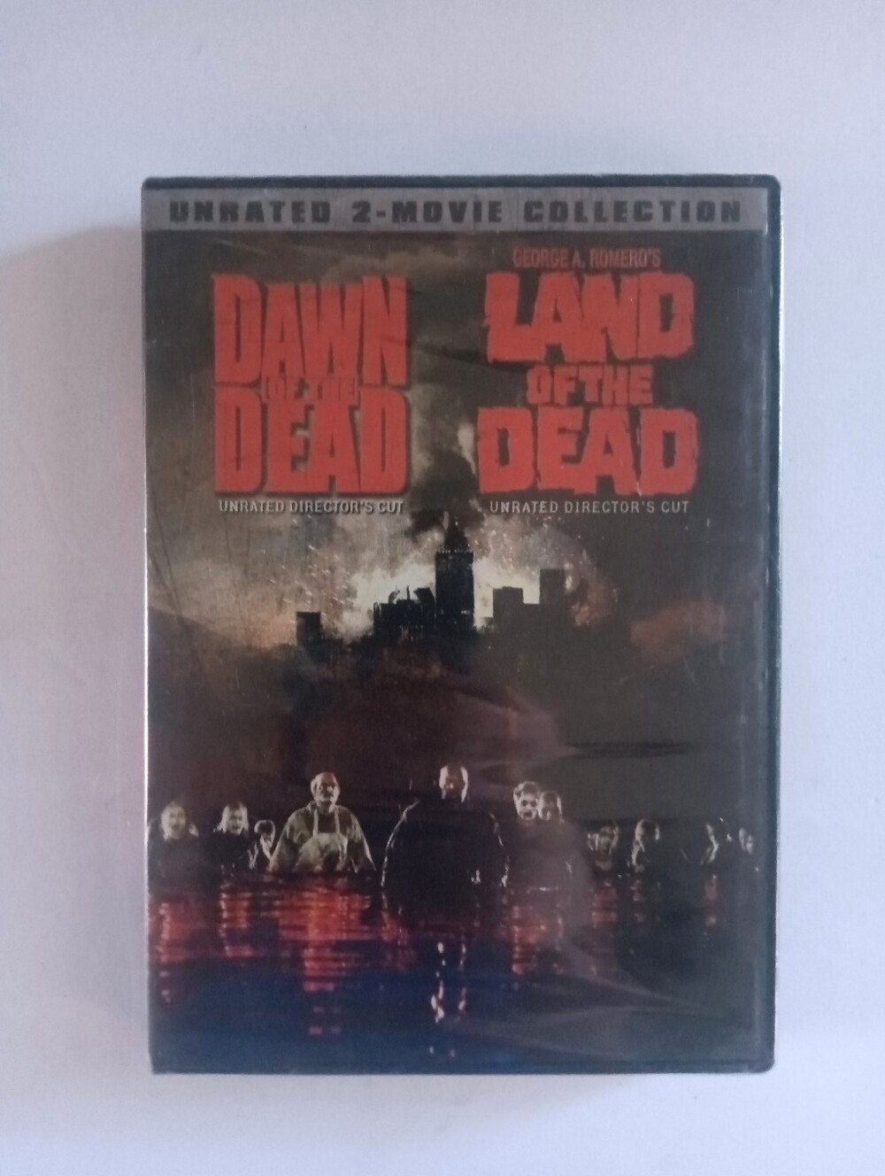 2-Disc DVD Set Unrated Directors Cuts Dawn Of The Dead And Land Of The Dead New